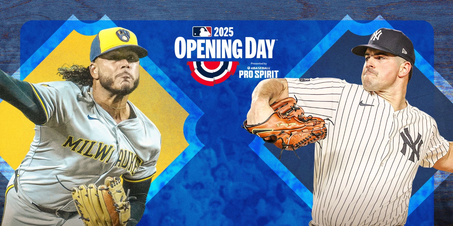 Brewers Yankees 2025 Opening Day Starting Pitchers