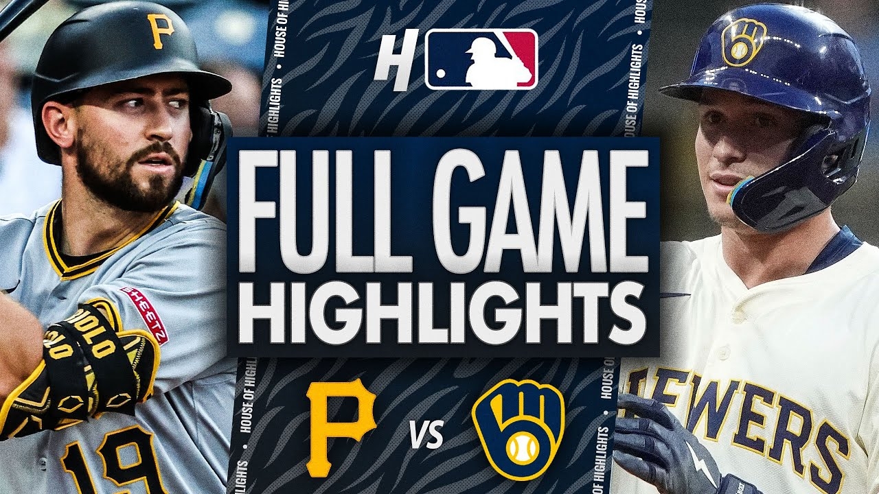 Pittsburgh Pirates Vs Milwaukee Brewers FULL GAME HIGHLIGHTS August 11 2025 MLB Season YouTube